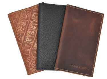 Full-Grain Leather Pocket Hardback Notebooks